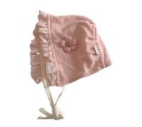 Chapeau Élégant Pour Bébé Avec Bords En Dentelle Bonnet Pour Bébé Bordé De Dentelle Douce Et Respirante Fleur/lapin Pour Les Séances Photo Et Les Fêtes Bonnet Pour Bébé Doux Et Confortable