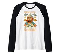 Chapeau en aluminium Théorie du complot Schwurbler OVNI Pyramide Alien Manche Raglan