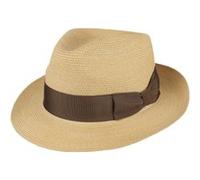 Chapeau en Chanvre Kendrick Fedora by Stetson nature XL (60-61 cm)