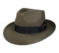 Chapeau en Chanvre Kendrick Fedora by Stetson olive foncé M (56-57 cm)