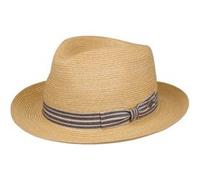 Chapeau en Chanvre Velvia Fedora by JJ Hats nature L (59-60 cm)