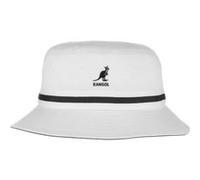 Chapeau en Coton Stripe Lahinch by Kangol blanc L (58-59 cm)