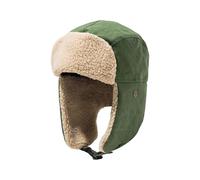 Chapeau en Coton Thermique Vert Militaire 1 Pièce, Chapeau De Protection Auditive, Chapeau De Ski, Chapeau De Pilote, Chapeau Chaud Doux, Fournitures Thermiques D’Hiver