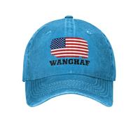 Chapeau en Denim Wanghaf Unisexe pour Le Golf et Les Sports, Casquette Vide