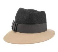 Chapeau en Feutre Asym Twotone by Lierys anthracite-beige One Size