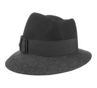 Chapeau en Feutre Asym Twotone by Lierys noir-anthracite One Size