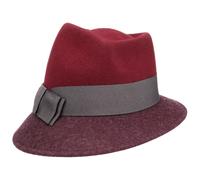 Chapeau en Feutre Asym Twotone rouge One Size