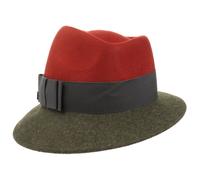 Chapeau en Feutre Asym Twotone rouille-olive One Size