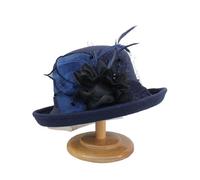 Chapeau en feutre chaud à large bord for femme, élégant et noble, idéal for les fêtes, collection automne-hiver Pour les Fêtes, au Quotidien(Color 9)