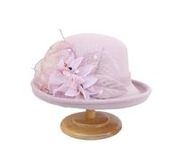 Chapeau en feutre chaud à large bord for femme, élégant et noble, idéal for les fêtes, collection automne-hiver Pour les Fêtes, au Quotidien(Color 6)