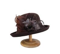 Chapeau en feutre chaud à large bord for femme, élégant et noble, idéal for les fêtes, collection automne-hiver Pour les Fêtes, au Quotidien(Color 2)