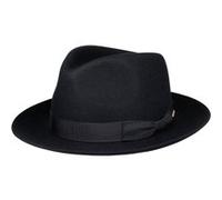 Chapeau en Feutre de Poil Moncaster by JJ Hats bleu foncé L (58-59 cm)