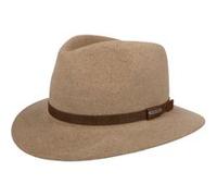 Chapeau en Feutre de Poil Wesburg by Stetson beige-moucheté 61 cm