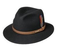 Chapeau en Feutre Mahomes Traveller by Stetson noir XXL (62-63 cm)