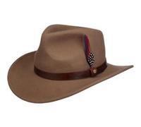 Chapeau en Feutre Oklahoma Western by Stetson marron M (56-57 cm)