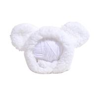 Chapeau en forme d'oreille d'ours pour déguisement, costume amusant pour animal domestique, chapeau de Noël, cosplay, couvre-chef, accessoires pour chiens