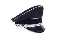 Chapeau en laine à large bord de style allemand pour homme Réplique de la Seconde Guerre mondiale