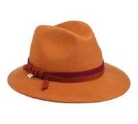 Chapeau en Laine Adona Traveller by bedacht orange M (56-57 cm)