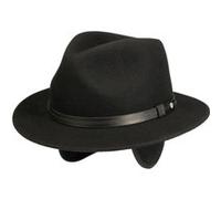 Chapeau en Laine avec Oreillettes Dest by Stetson noir L (58-59 cm)
