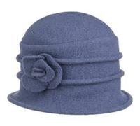 Chapeau en Laine Foulée Beata by Seeberger bleu One Size