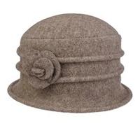 Chapeau en Laine Foulée Beata by Seeberger taupe One Size