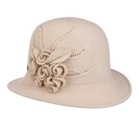 Chapeau en Laine Foulée Levolta by Lierys beige clair One Size