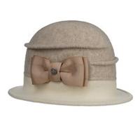Chapeau en Laine Foulée Oretka by Lierys beige One Size