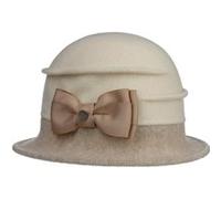 Chapeau en Laine Foulée Oretka by Lierys blanc crème One Size
