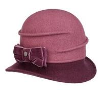 Chapeau en Laine Foulée Oretka Twotone by Lierys parme One Size