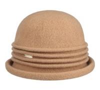 Chapeau en Laine Foulée Rikke by Seeberger beige One Size