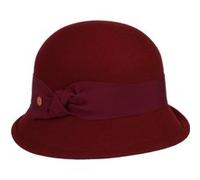 Chapeau en Laine Nannina Soft by Mayser rouge foncé One Size