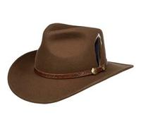 Chapeau en Laine Norbeck Western by Stetson marron L (58-59 cm)
