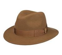Chapeau en Laine Piemonte Traveller by Borsalino châtain 59 cm