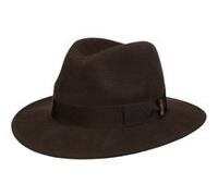 Chapeau en Laine Piemonte Traveller by Borsalino marron 60 cm