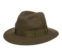 Chapeau en Laine Piemonte Traveller by Borsalino olive foncé 57 cm