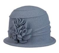 Chapeau en Laine Romina Cloche by Lierys bleu pigeon One Size