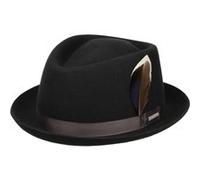 Chapeau en Laine Stenbrick Diamond by Stetson noir M (56-57 cm)