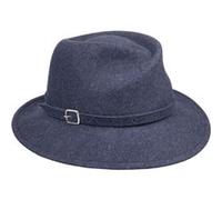 Chapeau en Laine Twisted Crown by Mayser bleu One Size