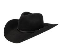 Chapeau en Laine Valrick Western noir S (54-55 cm)