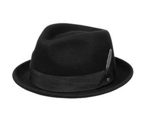 Chapeau en Laine Vencaster Player by Stetson noir XL (60-61 cm)