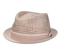 Chapeau en Lin Garona Check Player by Lierys beige XL (60-61 cm)