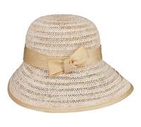Chapeau en Paille avec Nud Sinamay by Seeberger beige One Size