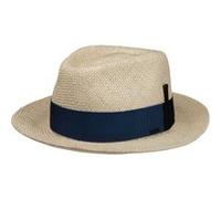 Chapeau en Paille Costigan by Bailey 1922 nature-bleu foncé M (56-57 cm)