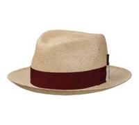 Chapeau en Paille Costigan by Bailey 1922 nature-bordeaux L (58-59 cm)