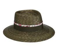 Chapeau en Paille de Blé Lorvella Matelot olive S (54-55 cm)