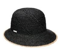 Chapeau en Paille de Raphia Jalima by Seeberger noir One Size