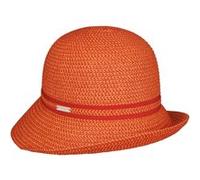 Chapeau en Paille Gavia Cloche by Seeberger rouge One Size