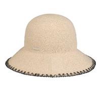 Chapeau en Paille Wide Brim Cloche by Seeberger nature One Size