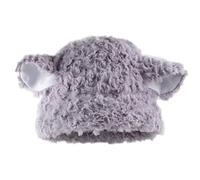 Chapeau en peluche chaud pour filles - Coiffe d'hiver - Coiffe mignonne - Chapeau en peluche pour femme - Accessoires de photographie - Chapeaux et casquettes marron - Chapeaux de fête tendance pour