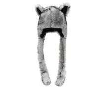 Chapeau en peluche oreilles de renard et couvre-oreilles, protections auditives à la mode pour les aventures en plein air comme le ski et la randonnée, chapeau en Poly